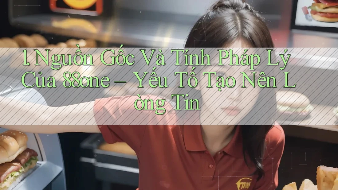 1. Nguồn Gốc Và Tính Pháp Lý Của 88one – Yếu Tố Tạo Nên Lòng Tin 1. Nguồn Gốc Và Tính Pháp Lý Của 88one – Yếu Tố Tạo Nên Lòng Tin