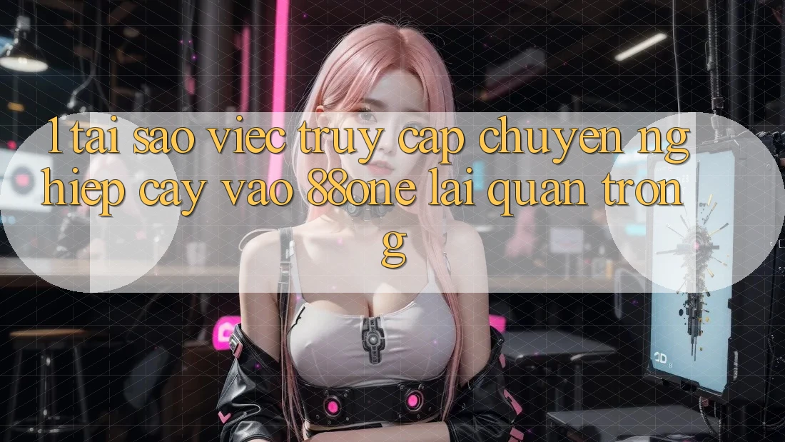 1. Tại sao việc truy cập chuyên nghiệp cậy vào 88one lại quan trọng? 1. Tại sao việc truy cập chuyên nghiệp cậy vào 88one lại quan trọng?