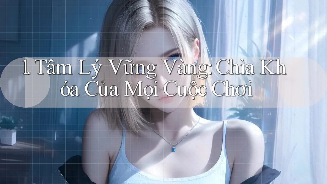 1. Tâm Lý Vững Vàng: Chìa Khóa Của Mọi Cuộc Chơi 1. Tâm Lý Vững Vàng: Chìa Khóa Của Mọi Cuộc Chơi