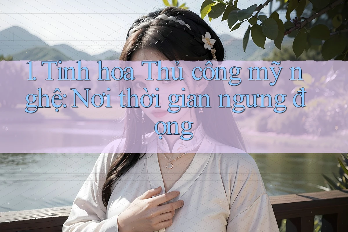 1. Tinh hoa Thủ công mỹ nghệ: Nơi thời gian ngưng đọng 1. Tinh hoa Thủ công mỹ nghệ: Nơi thời gian ngưng đọng
