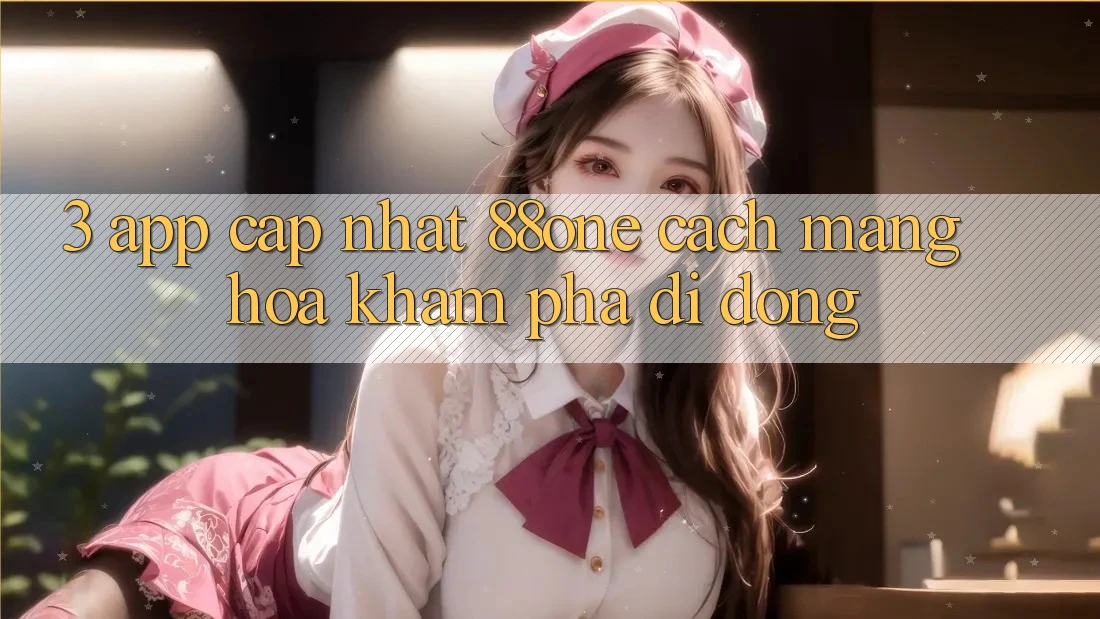 3. App cập nhật 88one - Cách mạng hóa khám phá di động 3. App cập nhật 88one - Cách mạng hóa khám phá di động