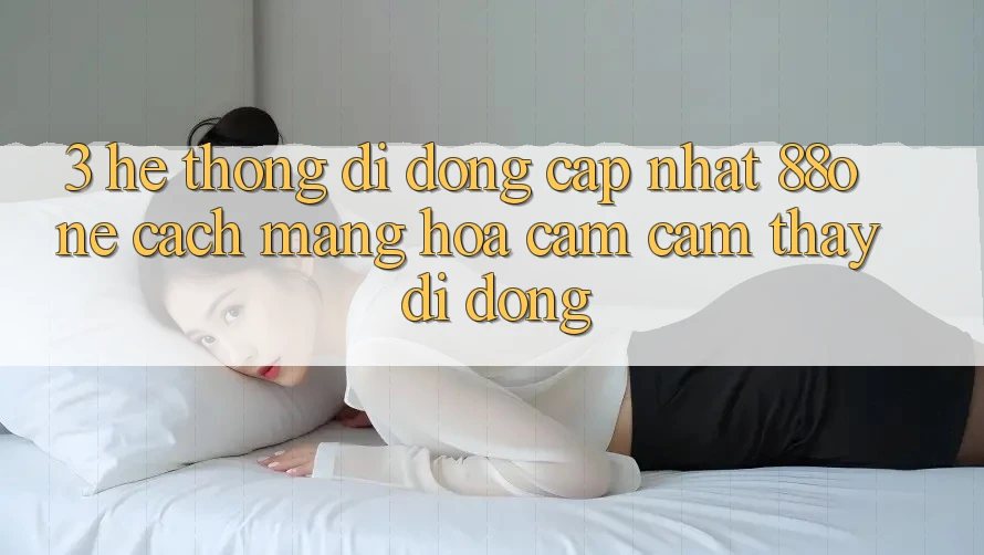 3. Hệ thống di động cập nhật 88one - Cách mạng hóa cảm cảm thấy di động 3. Hệ thống di động cập nhật 88one - Cách mạng hóa cảm cảm thấy di động