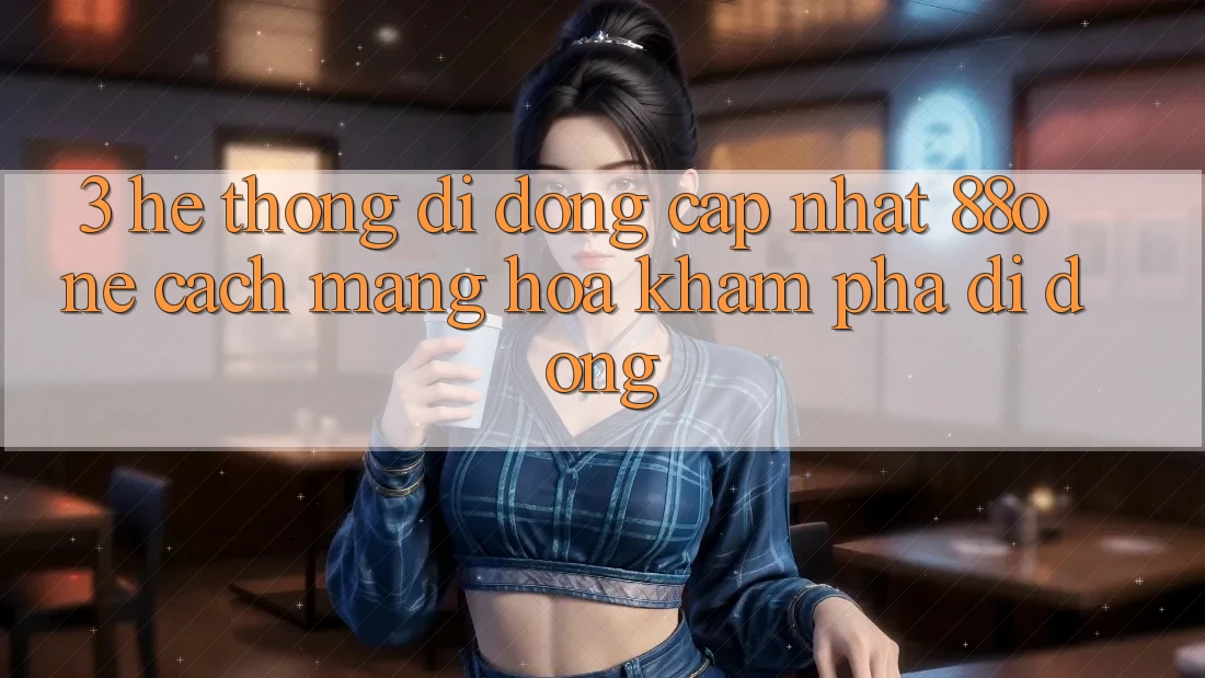 3. Hệ thống di động cập nhật 88one - Cách mạng hóa khám phá di động 3. Hệ thống di động cập nhật 88one - Cách mạng hóa khám phá di động
