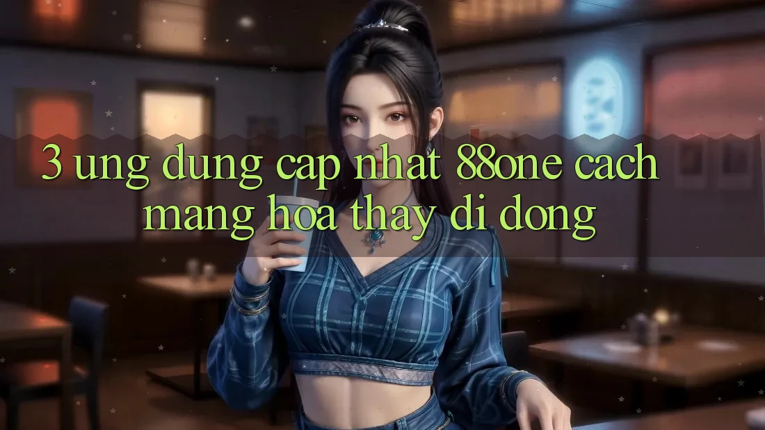 3. Ứng dụng cập nhật 88one - Cách mạng hóa thấy di động