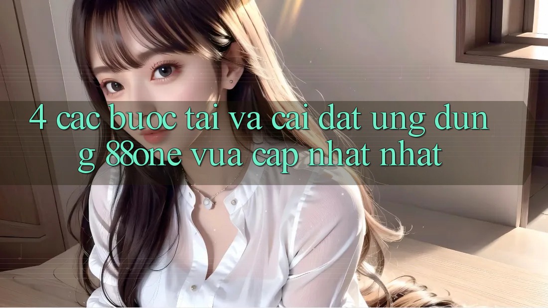 4. Các bước tải và cài đặt ứng dụng 88one vừa cập nhật nhất 4. Các bước tải và cài đặt ứng dụng 88one vừa cập nhật nhất