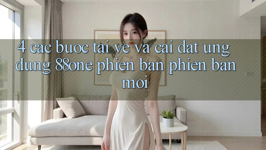 4. Các bước tải về và cài đặt ứng dụng 88one phiên bản phiên bản mới 4. Các bước tải về và cài đặt ứng dụng 88one phiên bản phiên bản mới