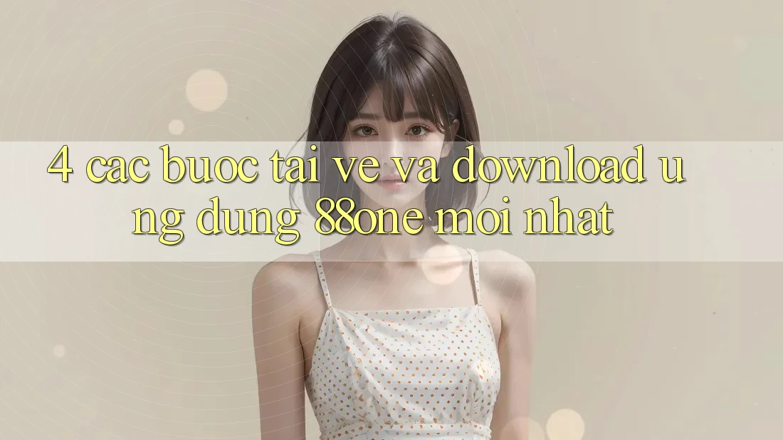 4. Các bước tải về và download ứng dụng 88one mới nhất 4. Các bước tải về và download ứng dụng 88one mới nhất