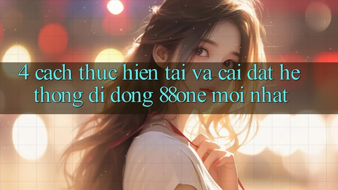 4. Cách thực hiện tải và cài đặt hệ thống di động 88one mới nhất