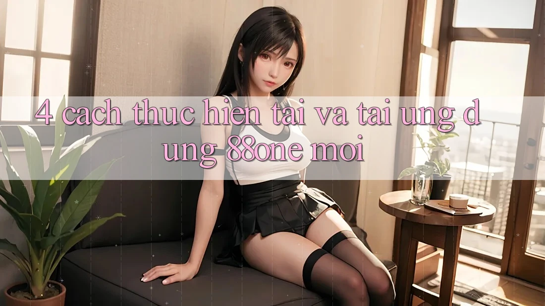 4. Cách thực hiện tải và tải ứng dụng 88one mới 4. Cách thực hiện tải và tải ứng dụng 88one mới