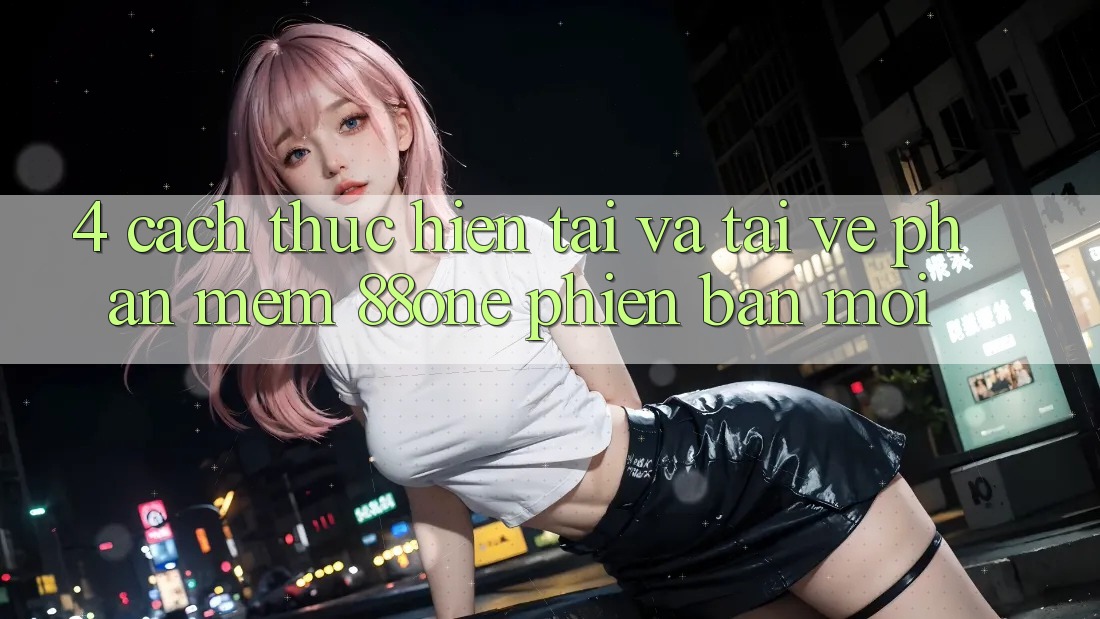 4. Cách thực hiện tải và tải về phần mềm 88one phiên bản mới 4. Cách thực hiện tải và tải về phần mềm 88one phiên bản mới