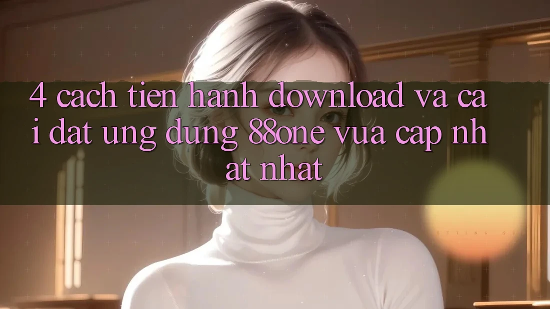 4. Cách tiến hành download và cài đặt ứng dụng 88one vừa cập nhật nhất 4. Cách tiến hành download và cài đặt ứng dụng 88one vừa cập nhật nhất