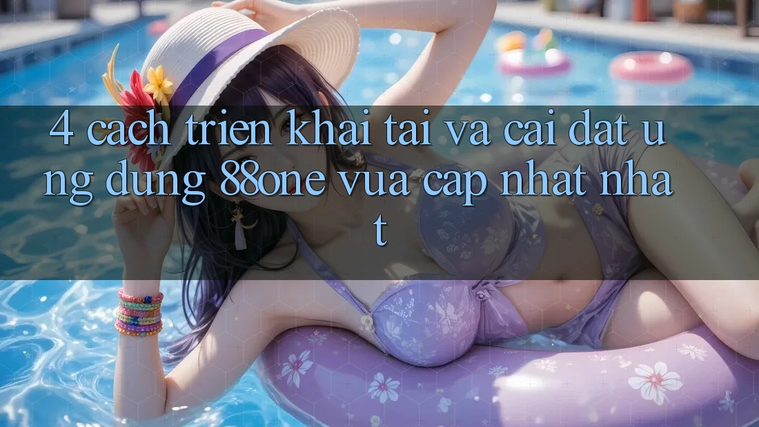 4. Cách triển khai tải và cài đặt ứng dụng 88one vừa cập nhật nhất 4. Cách triển khai tải và cài đặt ứng dụng 88one vừa cập nhật nhất