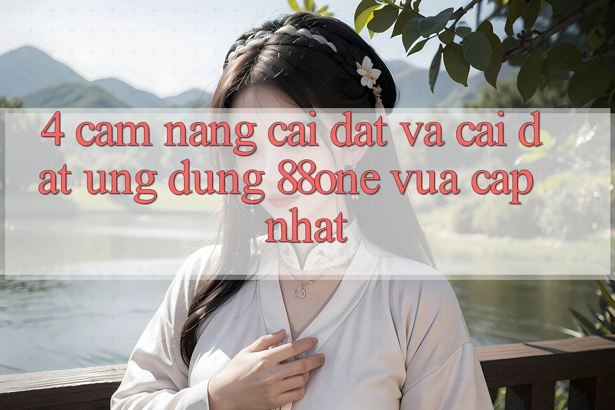 4. Cẩm nang cài đặt và cài đặt ứng dụng 88one vừa cập nhật
