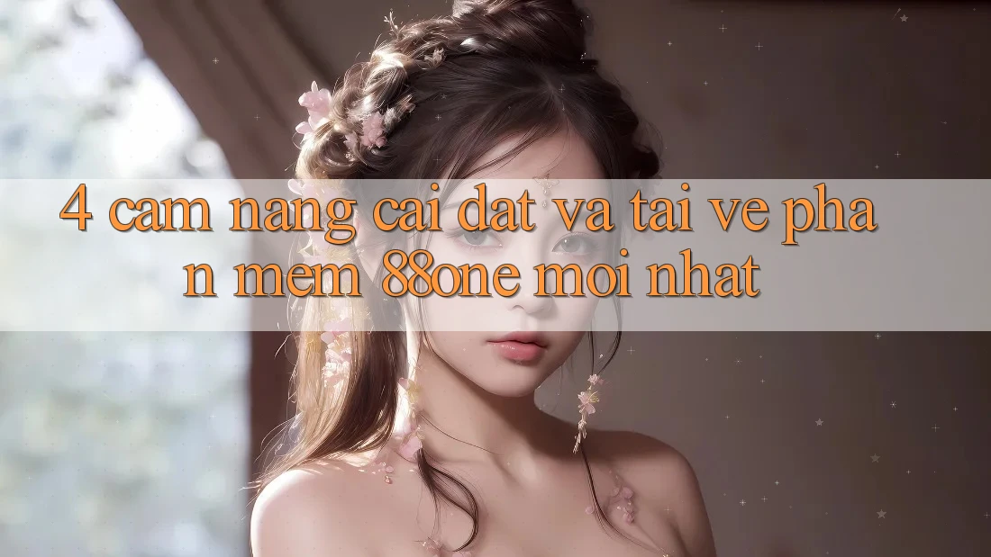 4. Cẩm nang cài đặt và tải về phần mềm 88one mới nhất