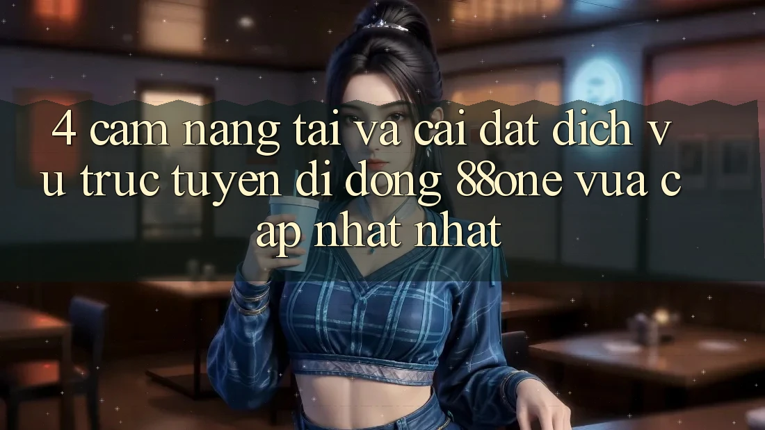 4. Cẩm nang tải và cài đặt dịch vụ trực tuyến di động 88one vừa cập nhật nhất