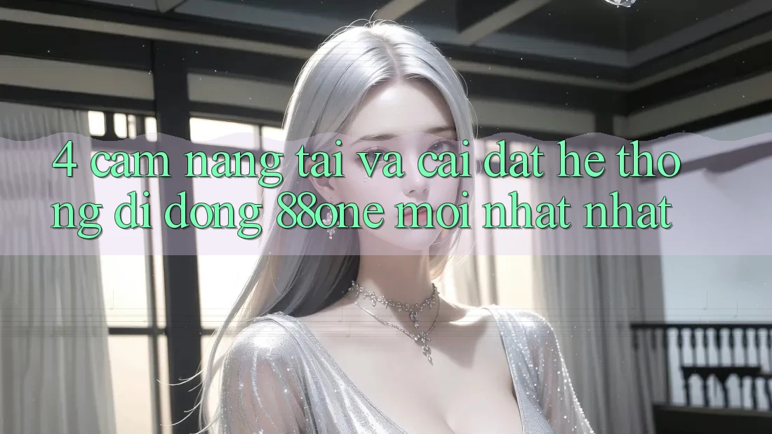 4. Cẩm nang tải và cài đặt hệ thống di động 88one mới nhất nhất 4. Cẩm nang tải và cài đặt hệ thống di động 88one mới nhất nhất