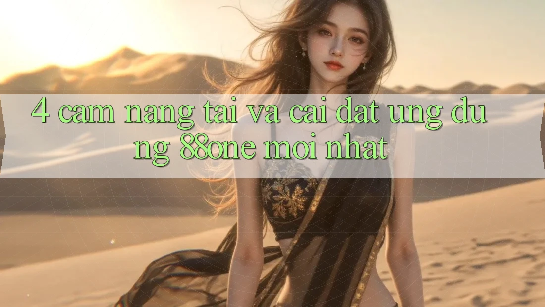 4. Cẩm nang tải và cài đặt ứng dụng 88one mới nhất 4. Cẩm nang tải và cài đặt ứng dụng 88one mới nhất