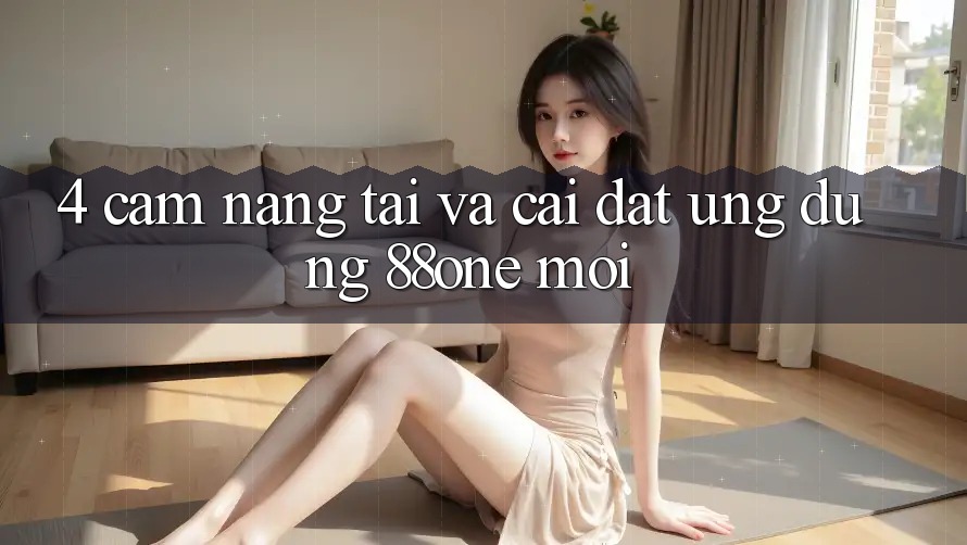 4. Cẩm nang tải và cài đặt ứng dụng 88one mới 4. Cẩm nang tải và cài đặt ứng dụng 88one mới