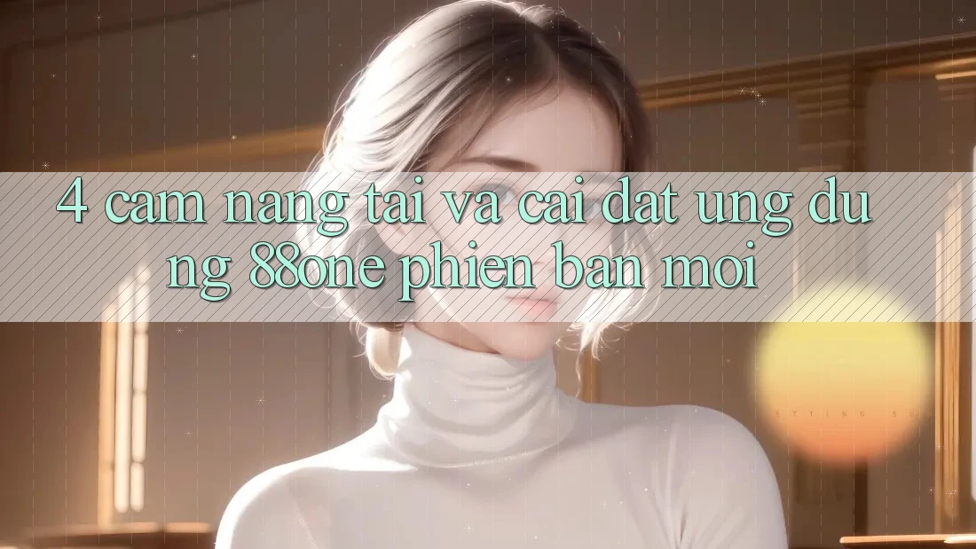 4. Cẩm nang tải và cài đặt ứng dụng 88one phiên bản mới 4. Cẩm nang tải và cài đặt ứng dụng 88one phiên bản mới