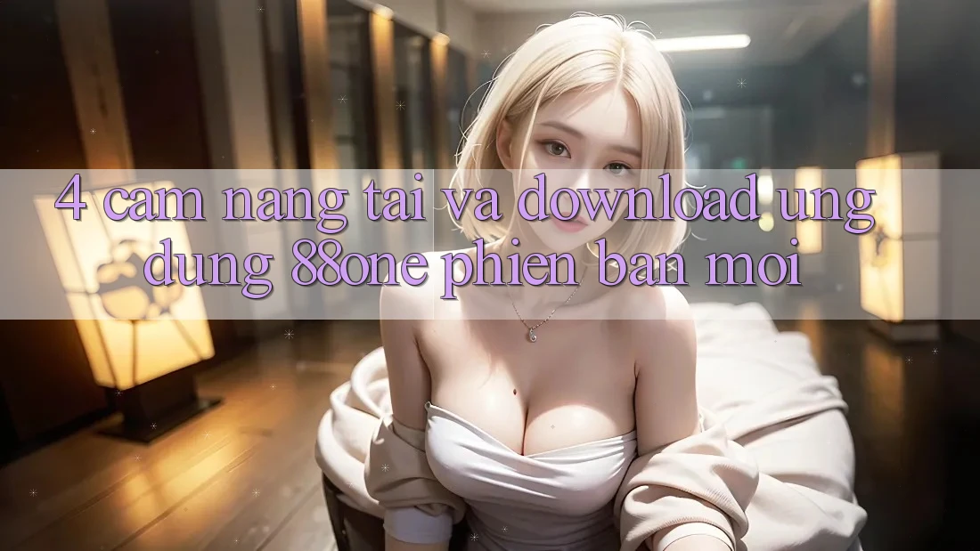 4. Cẩm nang tải và download ứng dụng 88one phiên bản mới 4. Cẩm nang tải và download ứng dụng 88one phiên bản mới