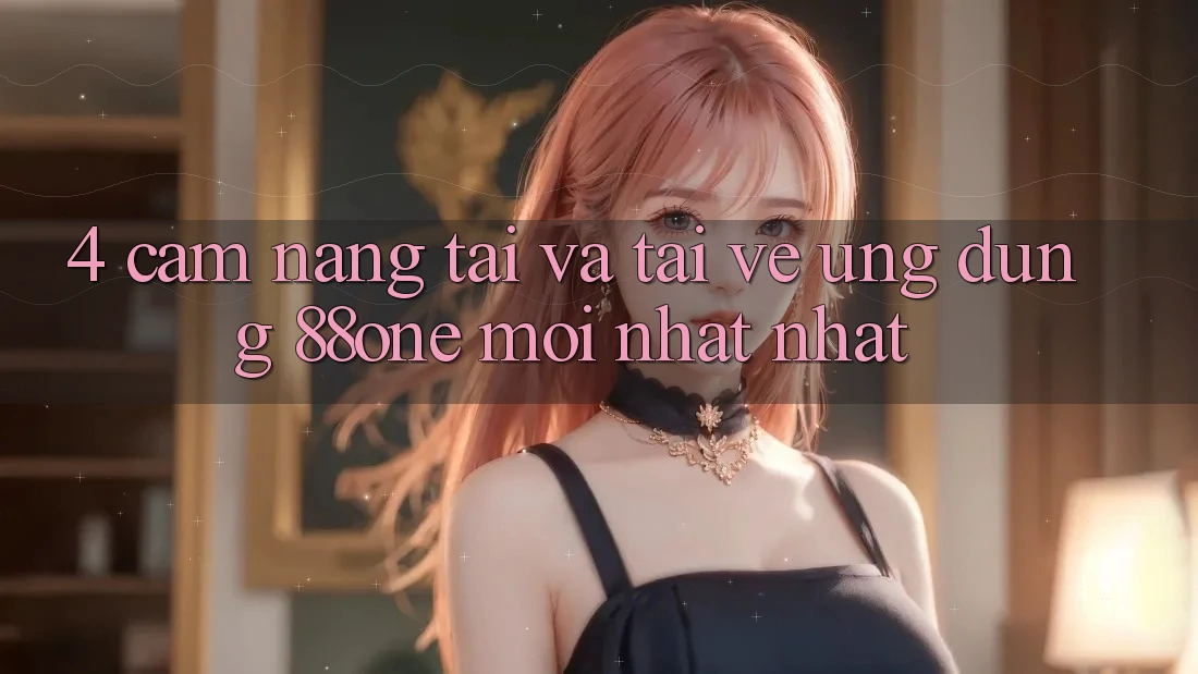 4. Cẩm nang tải và tải về ứng dụng 88one mới nhất nhất 4. Cẩm nang tải và tải về ứng dụng 88one mới nhất nhất