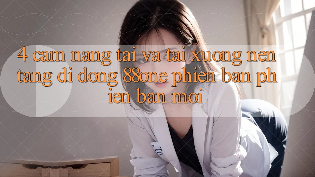 4. Cẩm nang tải và tải xuống nền tảng di động 88one phiên bản phiên bản mới