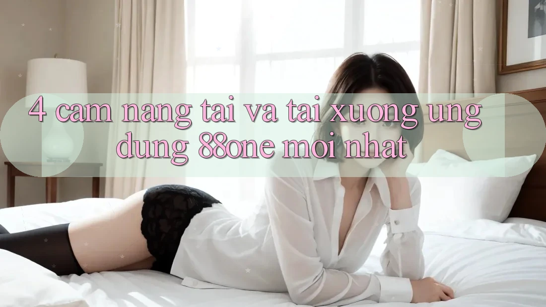4. Cẩm nang tải và tải xuống ứng dụng 88one mới nhất