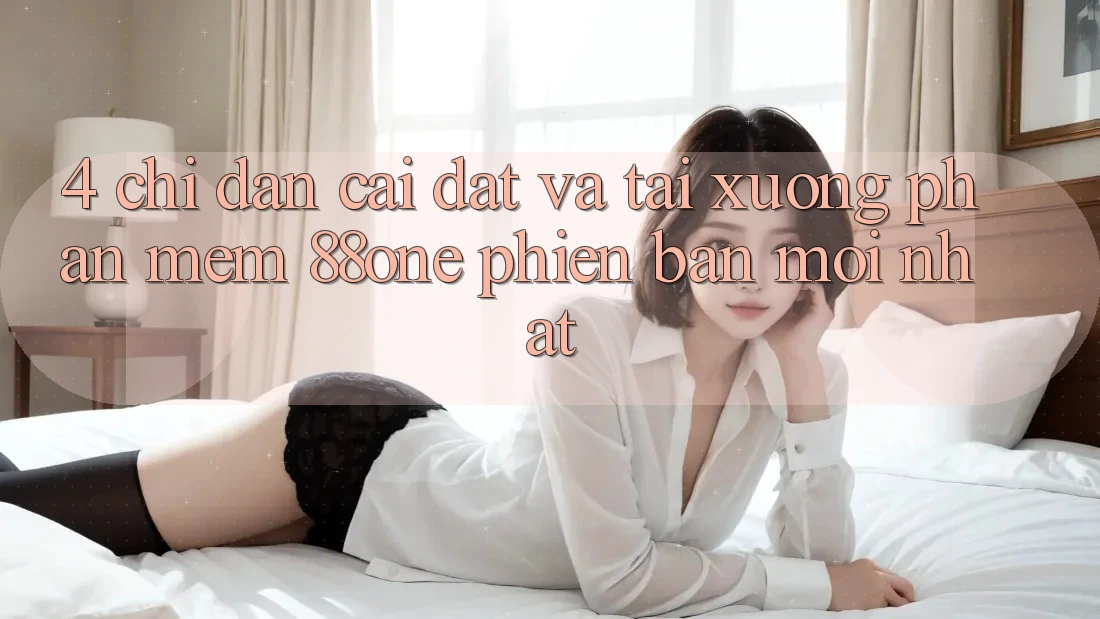 4. Chỉ dẫn cài đặt và tải xuống phần mềm 88one phiên bản mới nhất 4. Chỉ dẫn cài đặt và tải xuống phần mềm 88one phiên bản mới nhất