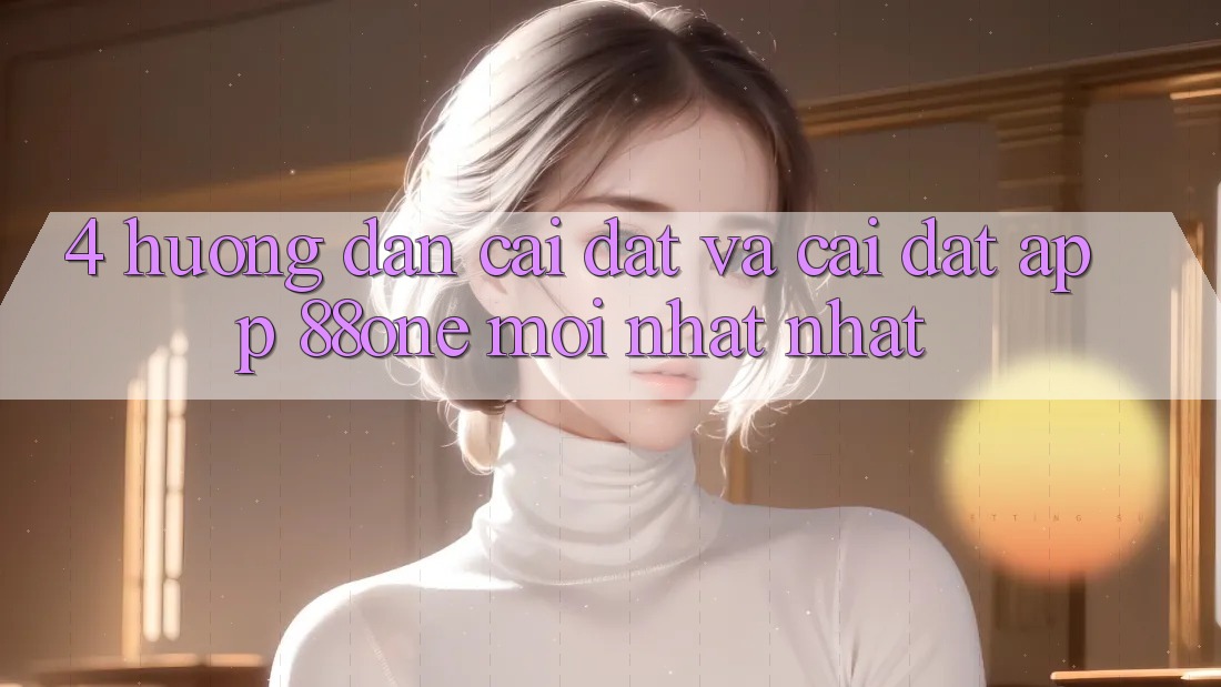 4. Hướng dẫn cài đặt và cài đặt app 88one mới nhất nhất 4. Hướng dẫn cài đặt và cài đặt app 88one mới nhất nhất