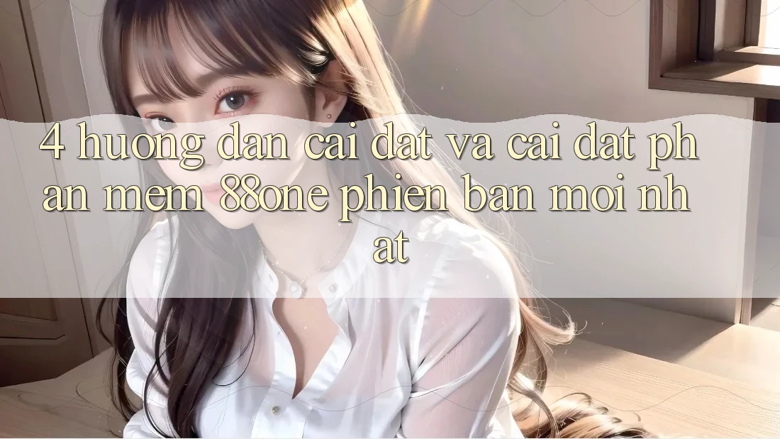 4. Hướng dẫn cài đặt và cài đặt phần mềm 88one phiên bản mới nhất 4. Hướng dẫn cài đặt và cài đặt phần mềm 88one phiên bản mới nhất