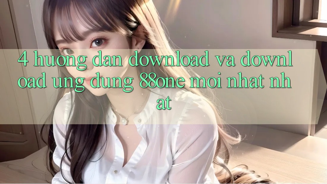 4. Hướng dẫn download và download ứng dụng 88one mới nhất nhất 4. Hướng dẫn download và download ứng dụng 88one mới nhất nhất