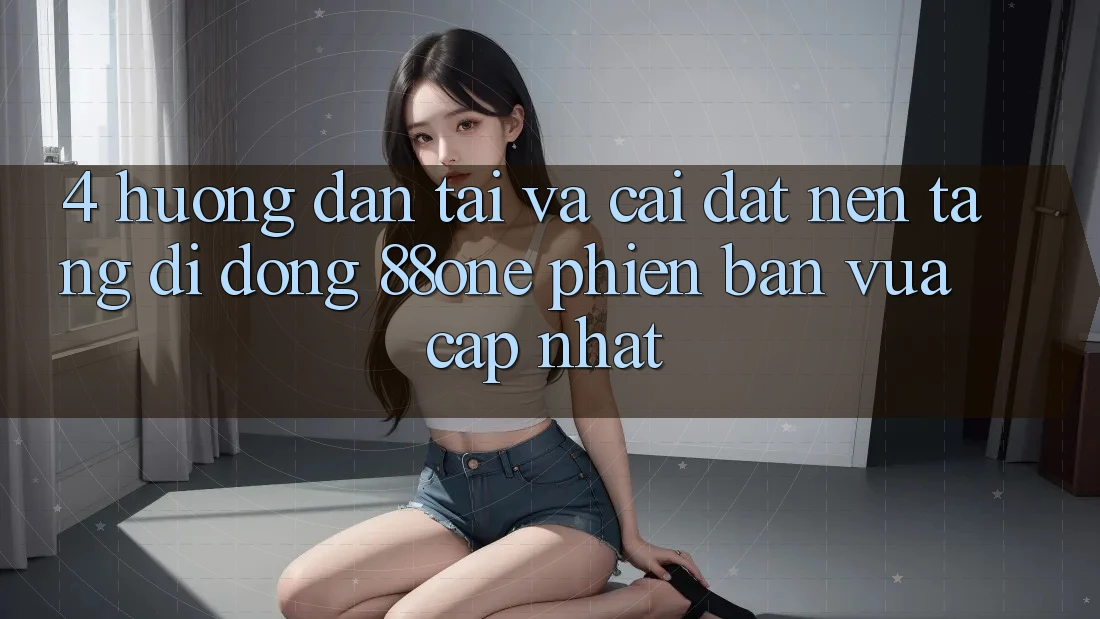 4. Hướng dẫn tải và cài đặt nền tảng di động 88one phiên bản vừa cập nhật 4. Hướng dẫn tải và cài đặt nền tảng di động 88one phiên bản vừa cập nhật