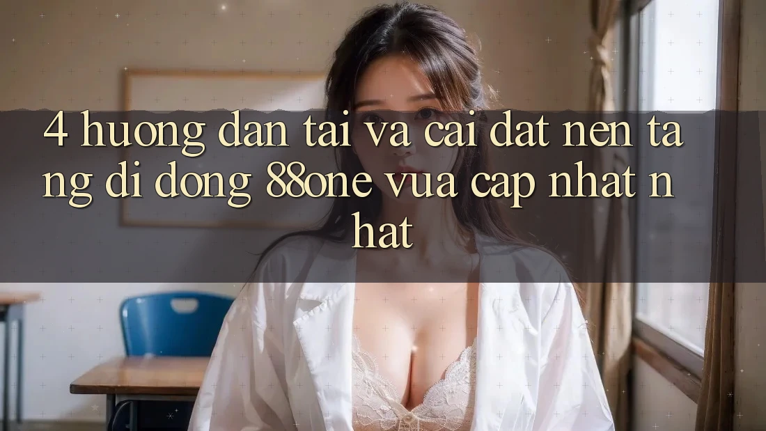 4. Hướng dẫn tải và cài đặt nền tảng di động 88one vừa cập nhật nhất