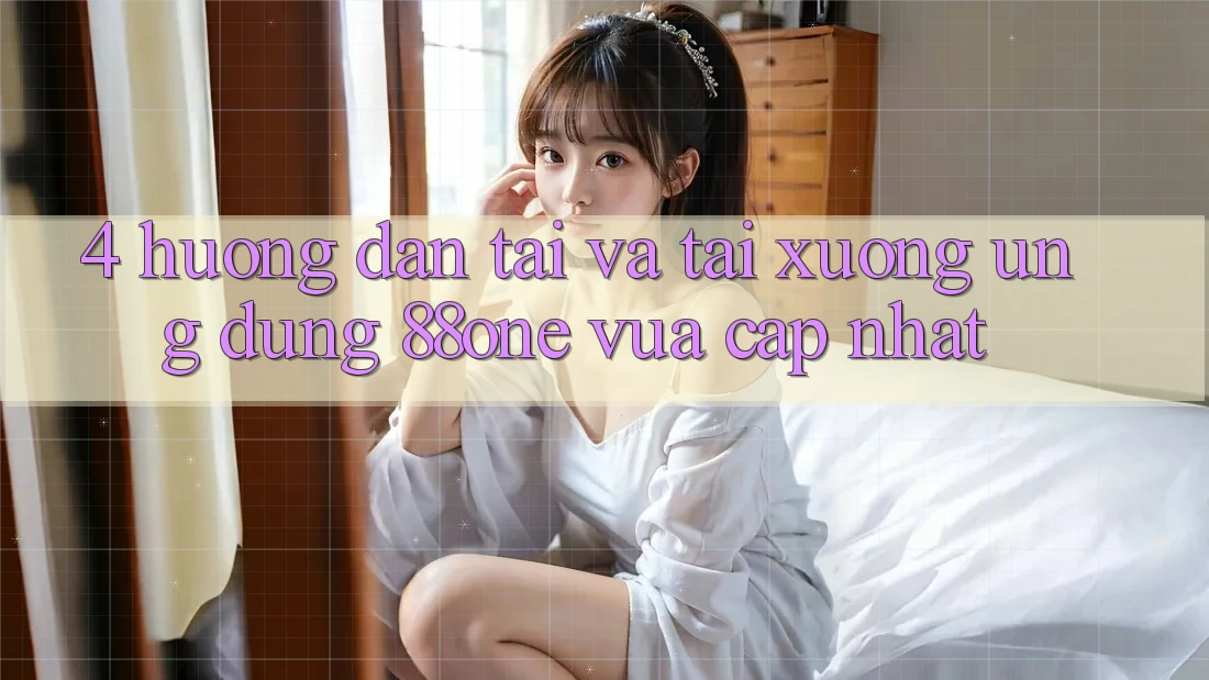 4. Hướng dẫn tải và tải xuống ứng dụng 88one vừa cập nhật 4. Hướng dẫn tải và tải xuống ứng dụng 88one vừa cập nhật