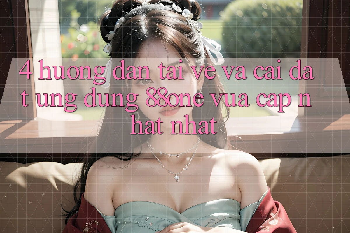 4. Hướng dẫn tải về và cài đặt ứng dụng 88one vừa cập nhật nhất 4. Hướng dẫn tải về và cài đặt ứng dụng 88one vừa cập nhật nhất