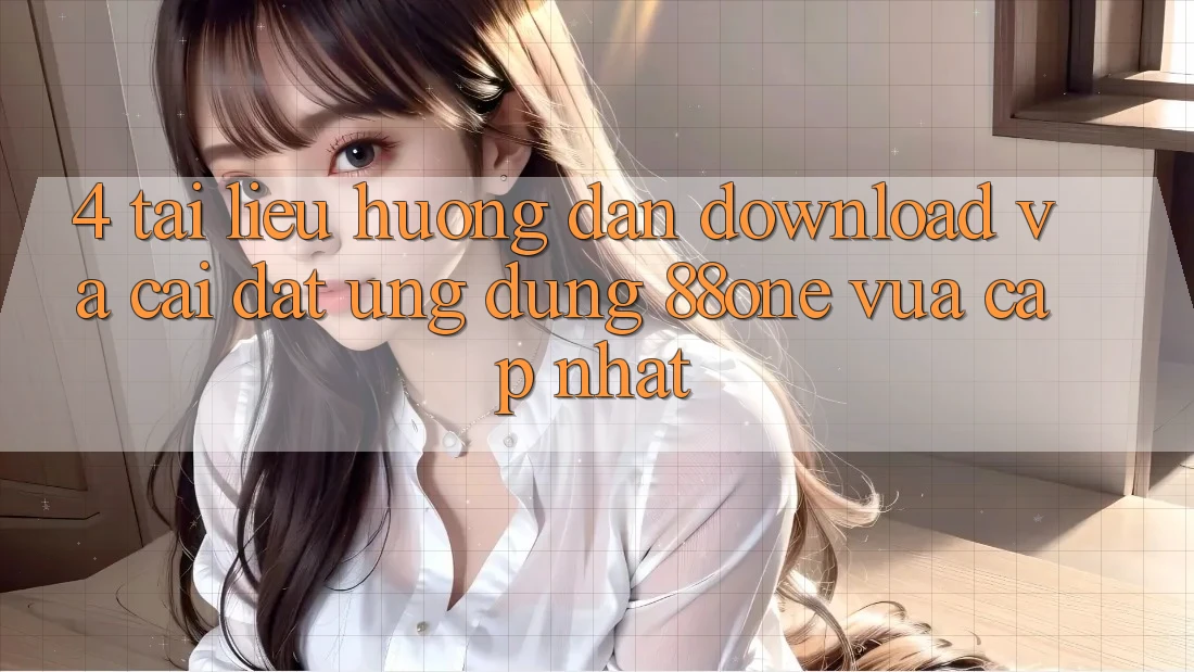 4. Tài liệu hướng dẫn download và cài đặt ứng dụng 88one vừa cập nhật