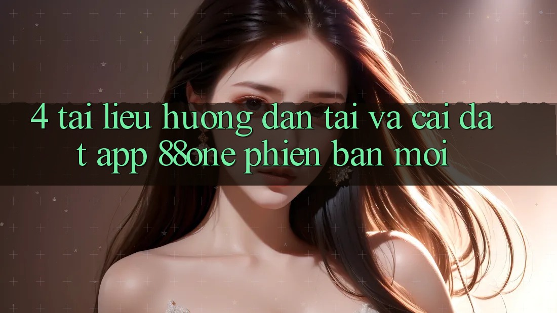 4. Tài liệu hướng dẫn tải và cài đặt app 88one phiên bản mới 4. Tài liệu hướng dẫn tải và cài đặt app 88one phiên bản mới