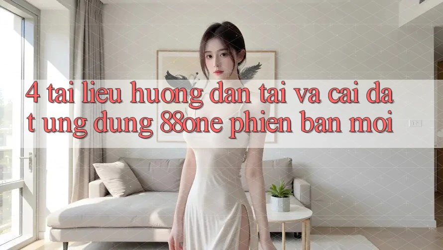 4. Tài liệu hướng dẫn tải và cài đặt ứng dụng 88one phiên bản mới
