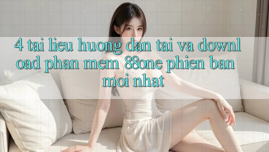 4. Tài liệu hướng dẫn tải và download phần mềm 88one phiên bản mới nhất