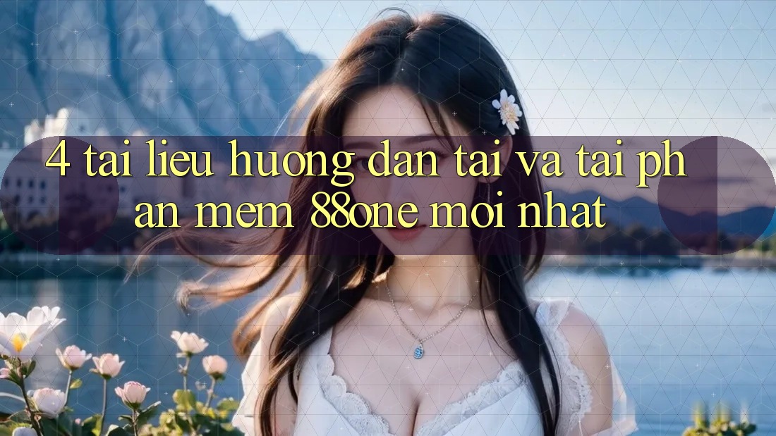 4. Tài liệu hướng dẫn tải và tải phần mềm 88one mới nhất 4. Tài liệu hướng dẫn tải và tải phần mềm 88one mới nhất