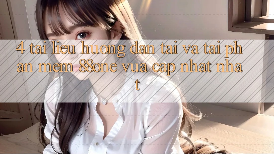 4. Tài liệu hướng dẫn tải và tải phần mềm 88one vừa cập nhật nhất 4. Tài liệu hướng dẫn tải và tải phần mềm 88one vừa cập nhật nhất