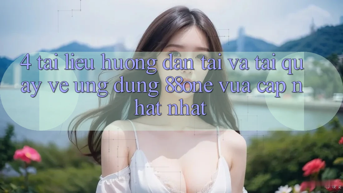 4. Tài liệu hướng dẫn tải và tải quay về ứng dụng 88one vừa cập nhật nhất 4. Tài liệu hướng dẫn tải và tải quay về ứng dụng 88one vừa cập nhật nhất