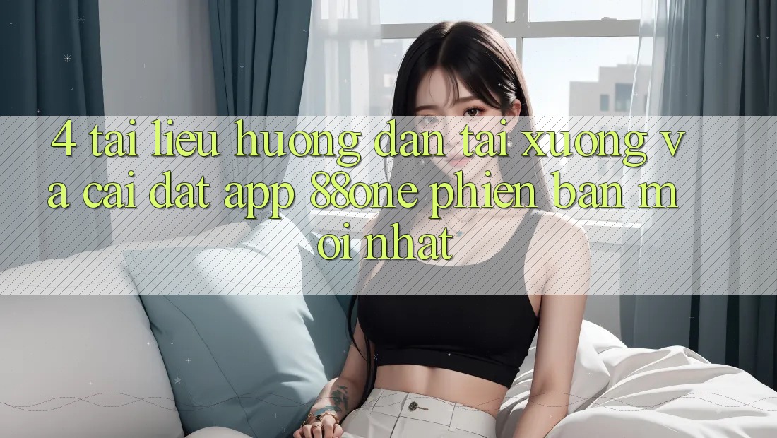 4. Tài liệu hướng dẫn tải xuống và cài đặt app 88one phiên bản mới nhất 4. Tài liệu hướng dẫn tải xuống và cài đặt app 88one phiên bản mới nhất