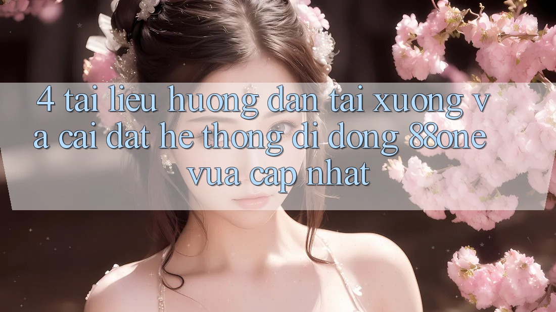 4. Tài liệu hướng dẫn tải xuống và cài đặt hệ thống di động 88one vừa cập nhật
