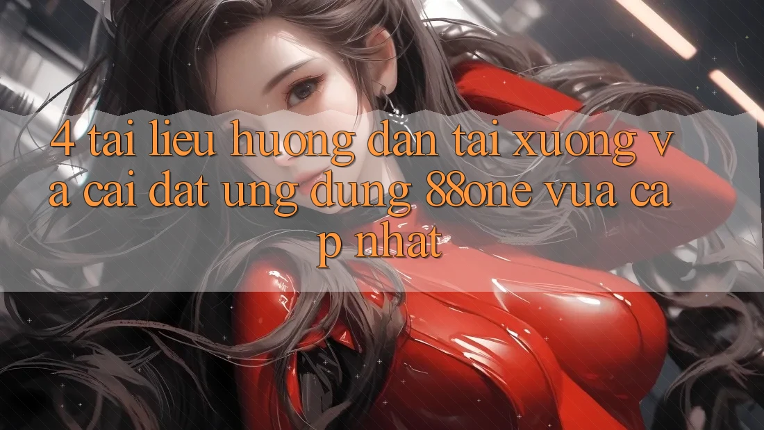 4. Tài liệu hướng dẫn tải xuống và cài đặt ứng dụng 88one vừa cập nhật