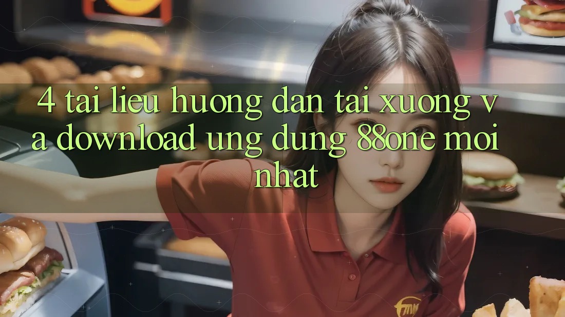 4. Tài liệu hướng dẫn tải xuống và download ứng dụng 88one mới nhất