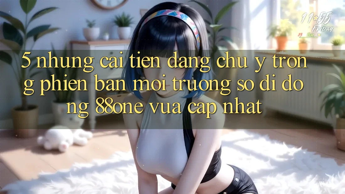 5. Những cải tiến đáng chú ý trong phiên bản môi trường số di động 88one vừa cập nhật
