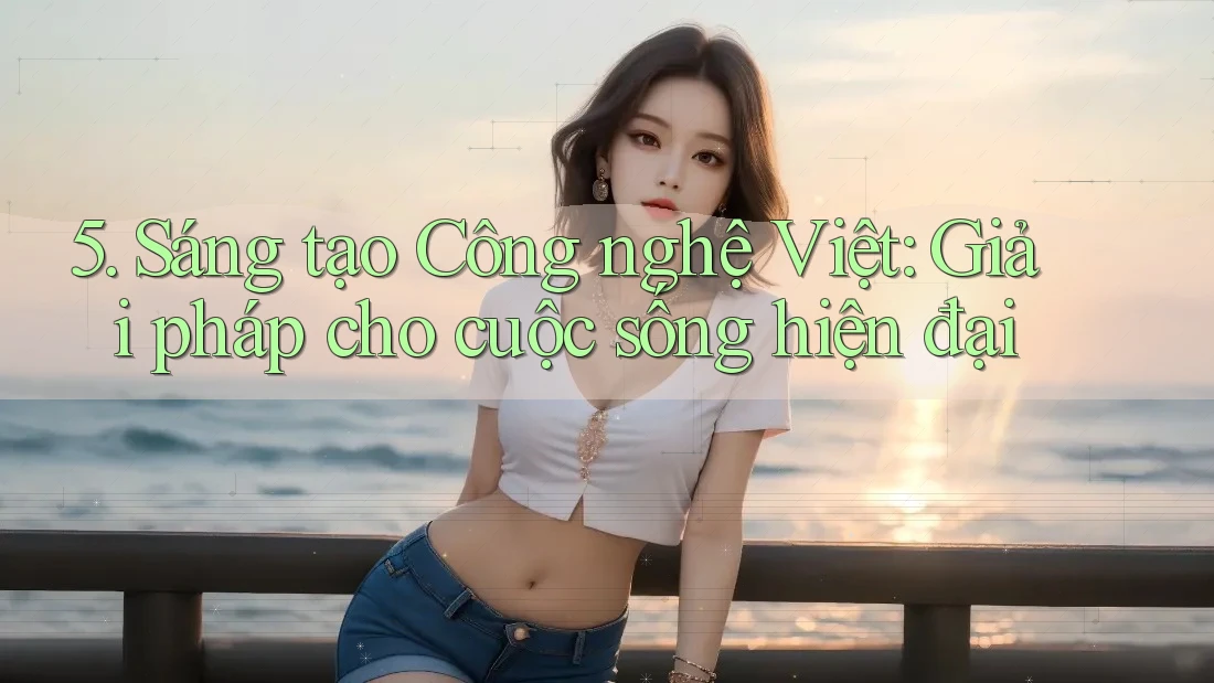 5. Sáng tạo Công nghệ Việt: Giải pháp cho cuộc sống hiện đại 5. Sáng tạo Công nghệ Việt: Giải pháp cho cuộc sống hiện đại