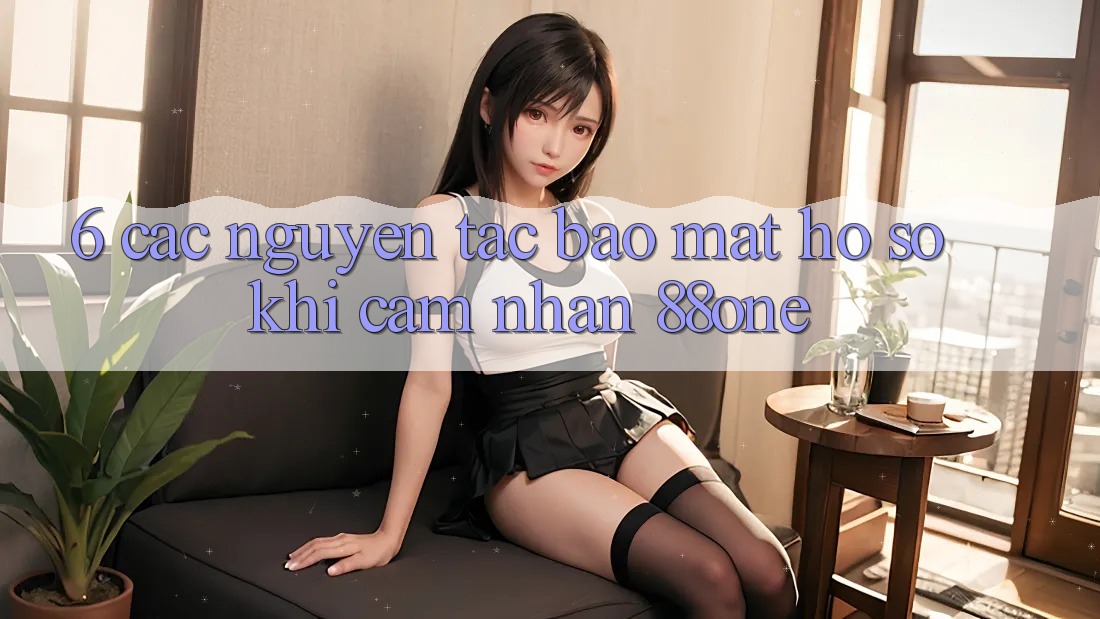 6. Các nguyên tắc bảo mật hồ sơ khi cảm nhận 88one