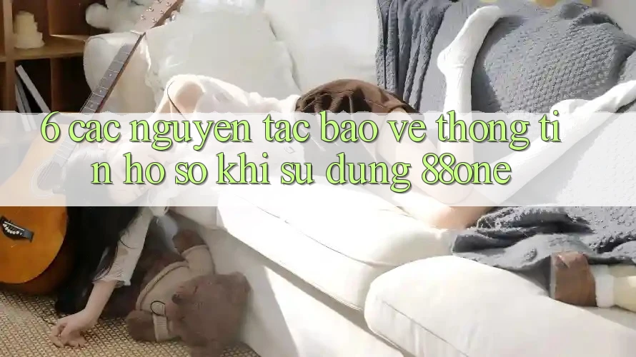 6. Các nguyên tắc bảo vệ thông tin hồ sơ khi sử dụng 88one